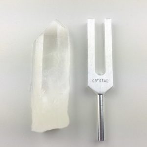 Crystal Resonator Tuning Forks for Healing