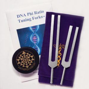 DNA Phi Ratio Kit Tuning Forks for Healing