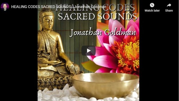 Healing Codes Sacred Sounds Video Screen