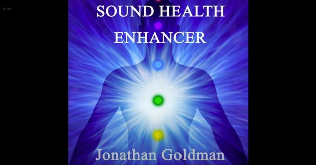 Sound Health Enhancer Video Screen
